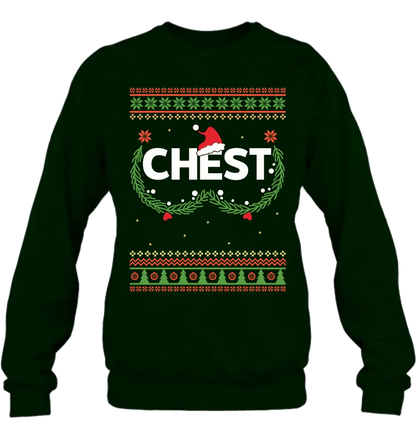 Personalized Couple Sweatshirt - Christmas Gift Idea For Couple/Him/Her