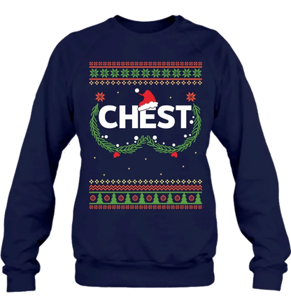 Personalized Couple Sweatshirt - Christmas Gift Idea For Couple/Him/Her