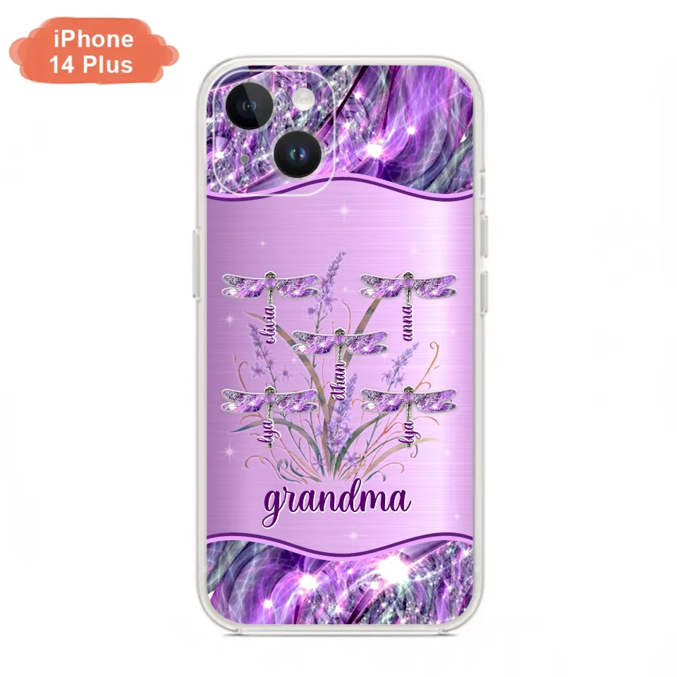 Custom Personalized Grandma Phone Case - Gift Idea For Grandma/ Mom - Case For iPhone/ Samsung