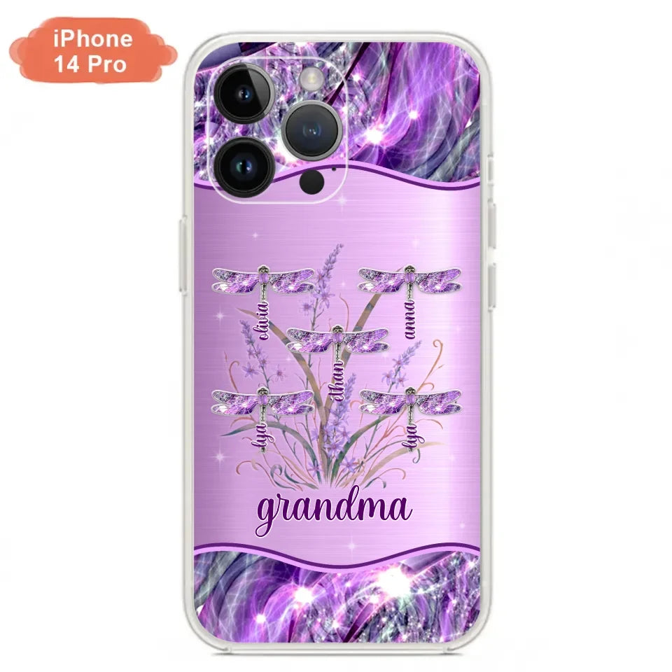 Custom Personalized Grandma Phone Case - Gift Idea For Grandma/ Mom - Case For iPhone/ Samsung