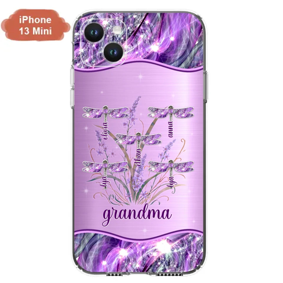 Custom Personalized Grandma Phone Case - Gift Idea For Grandma/ Mom - Case For iPhone/ Samsung