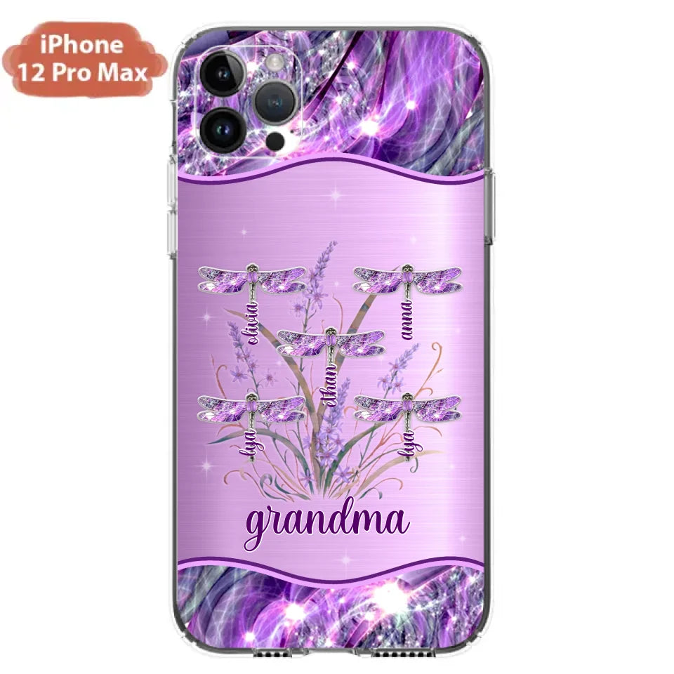 Custom Personalized Grandma Phone Case - Gift Idea For Grandma/ Mom - Case For iPhone/ Samsung