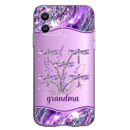 Custom Personalized Grandma Phone Case - Gift Idea For Grandma/ Mom - Case For iPhone/ Samsung