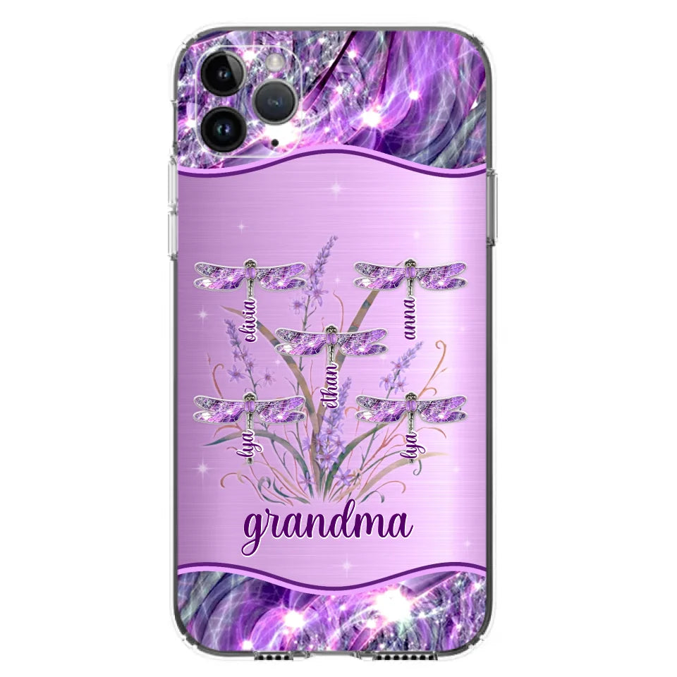 Custom Personalized Grandma Phone Case - Gift Idea For Grandma/ Mom - Case For iPhone/ Samsung