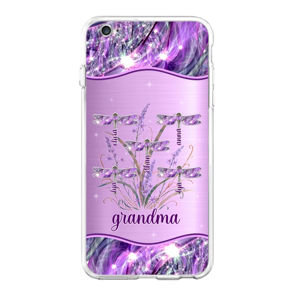 Custom Personalized Grandma Phone Case - Gift Idea For Grandma/ Mom - Case For iPhone/ Samsung