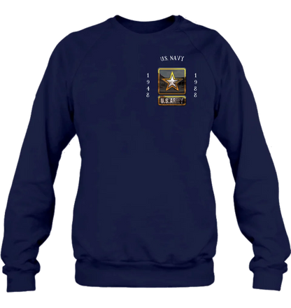 Personalized Veteran Shirt/Hoodie - Father's Day Gift Idea for Veteran