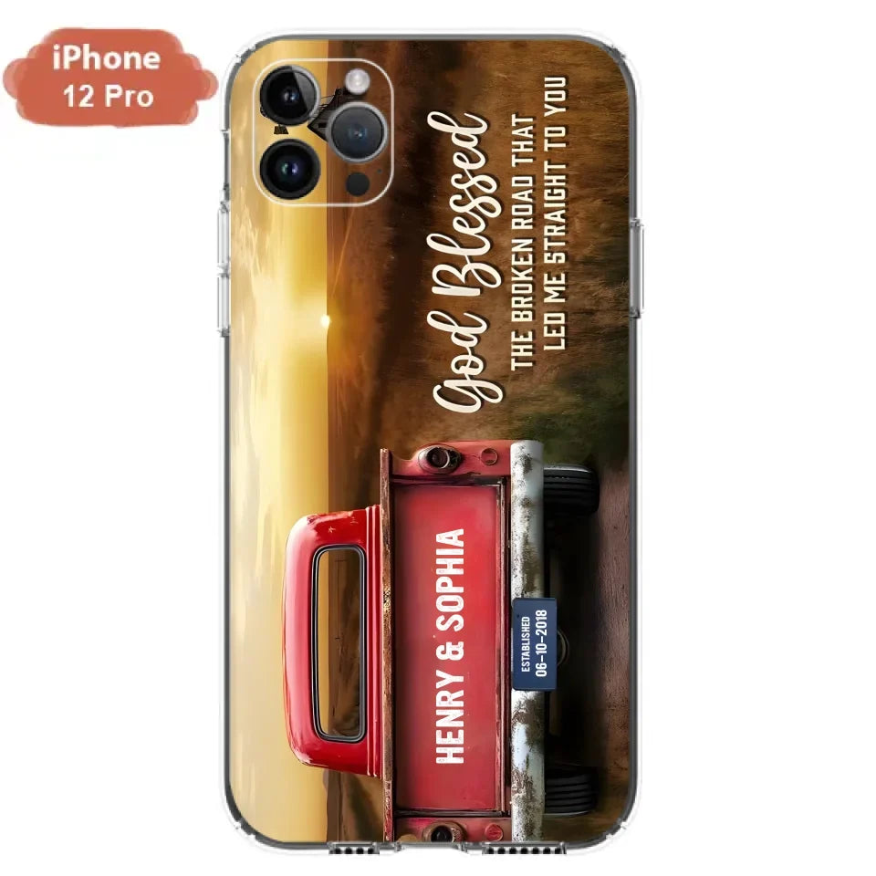 Custom Personalized Phone Case - Gift Idea For Couple - Case For iPhone/Samsung