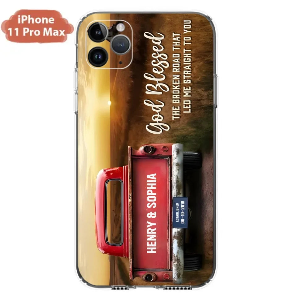 Custom Personalized Phone Case - Gift Idea For Couple - Case For iPhone/Samsung