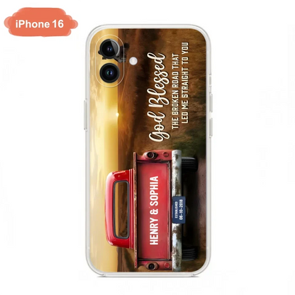 Custom Personalized Phone Case - Gift Idea For Couple - Case For iPhone/Samsung