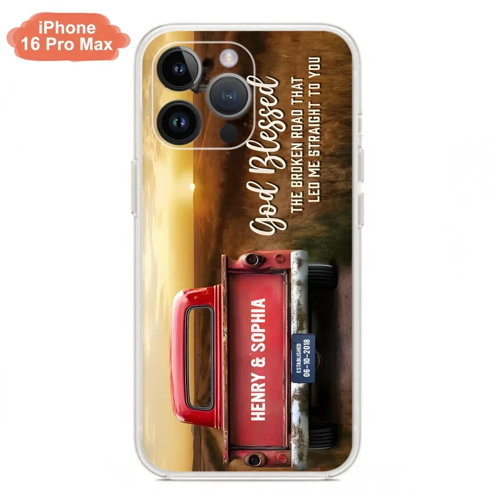 Custom Personalized Phone Case - Gift Idea For Couple - Case For iPhone/Samsung