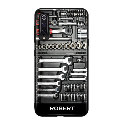 Custom Personalized Mechanic Toolbox Phone Case - Case For iPhone, Samsung And Xiaomi - RCT18X