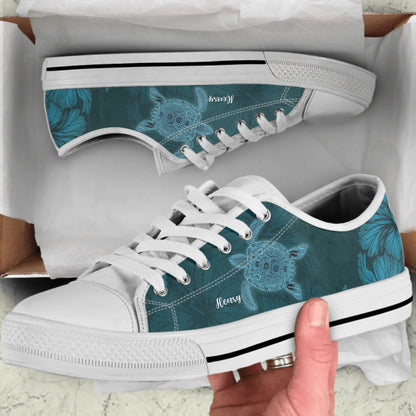 Personalized Turtle Sneakers - Gift Idea For Turtle Lovers - 8BNXYP