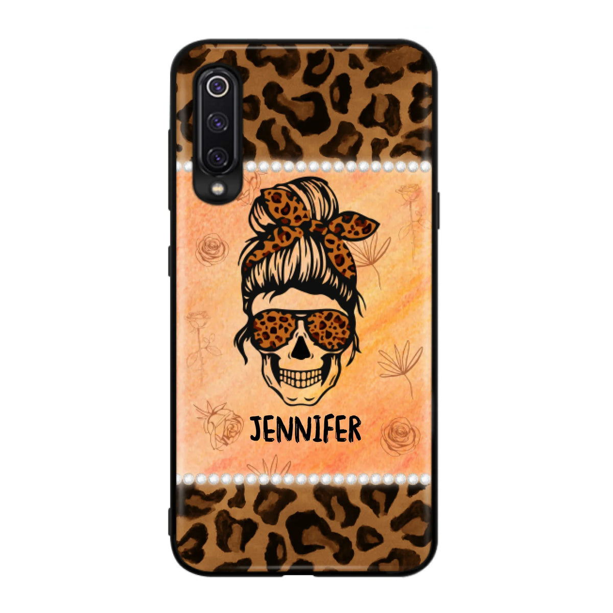 Custom Personalized Skull Phone Case - Phone Case For iPhone, Samsung and Xiaomi