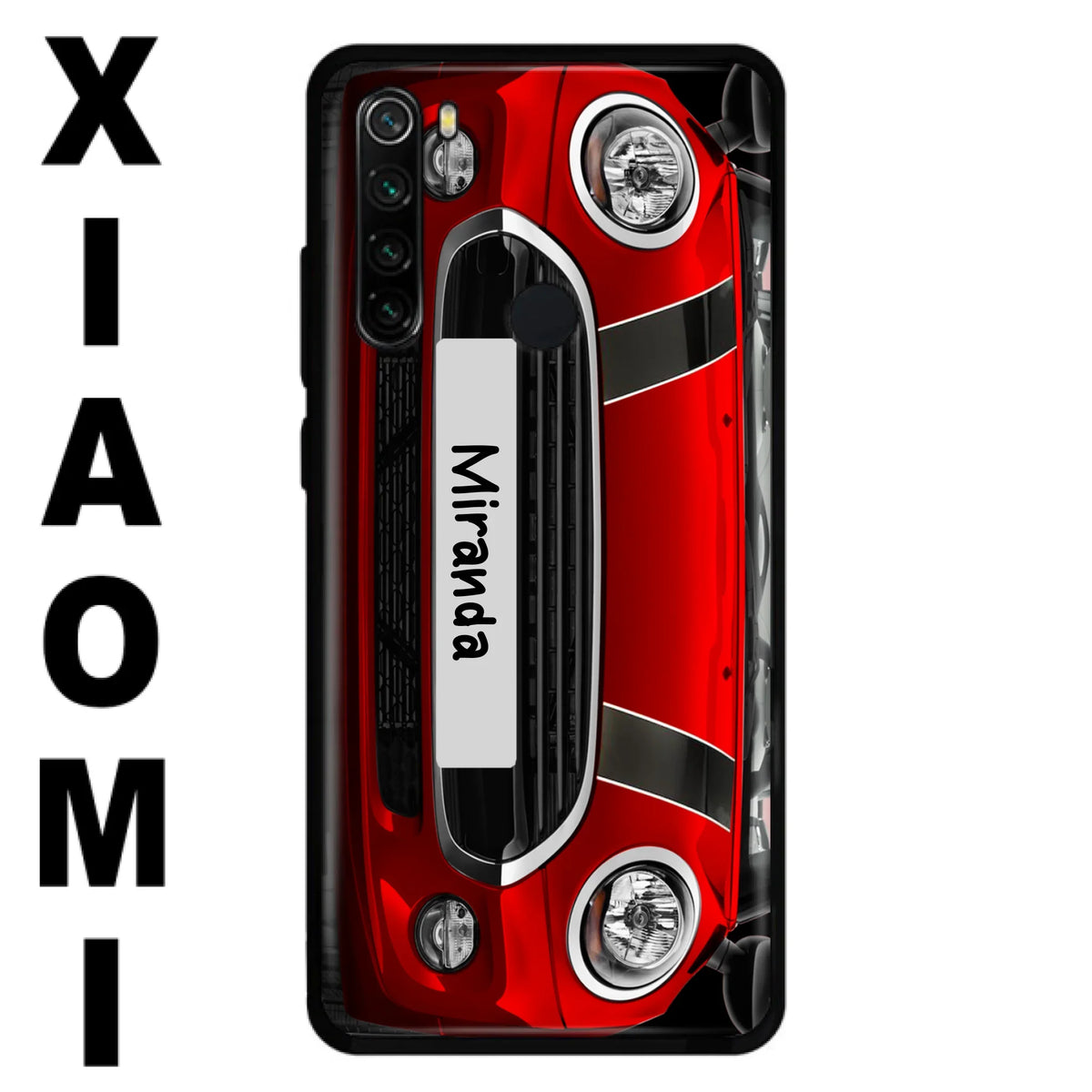 Custom Personalized MINI Hatch Phone Case - iPhone, Samsung and Xiaomi Phone Case