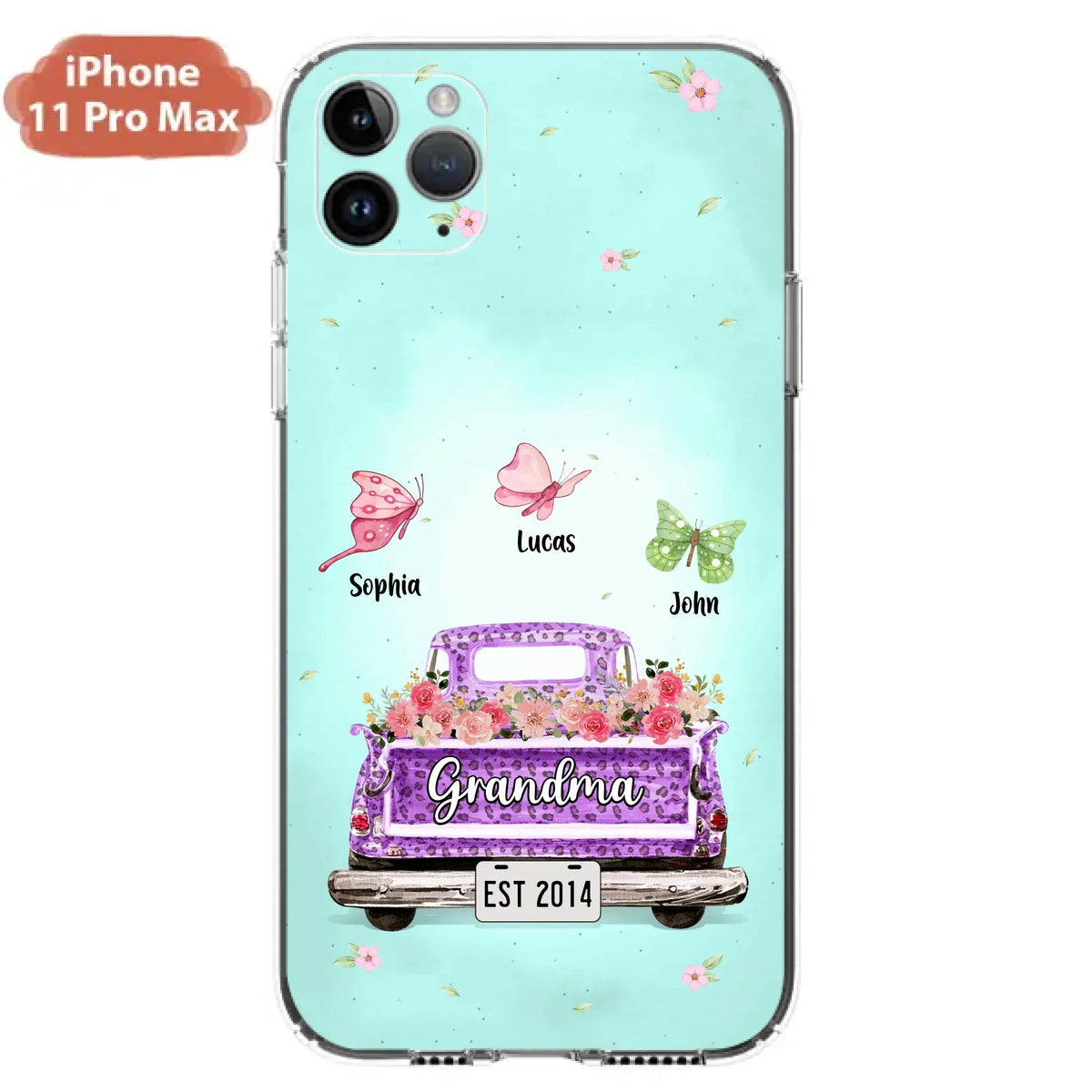 Custom Personalized Grandma Phone Case - Gift Idea For Grandma/ Mom - Case For iPhone/ Samsung