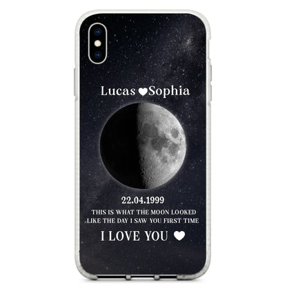 Custom Personalized Moon Phase Phone Case - Gifts for Birthday and Anniversary