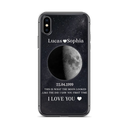Custom Personalized Moon Phase Phone Case - Gifts for Birthday and Anniversary
