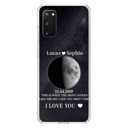 Custom Personalized Moon Phase Phone Case - Gifts for Birthday and Anniversary