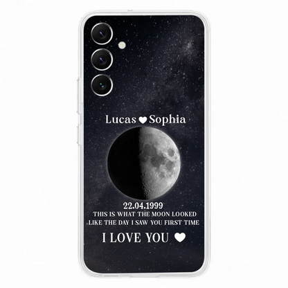 Custom Personalized Moon Phase Phone Case - Gifts for Birthday and Anniversary
