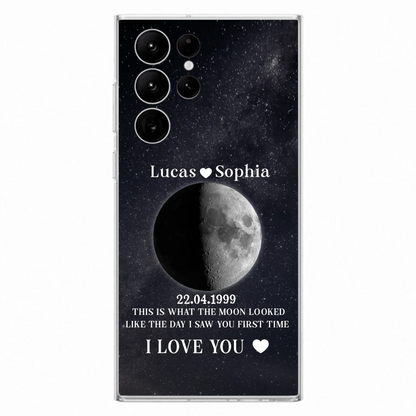 Custom Personalized Moon Phase Phone Case - Gifts for Birthday and Anniversary