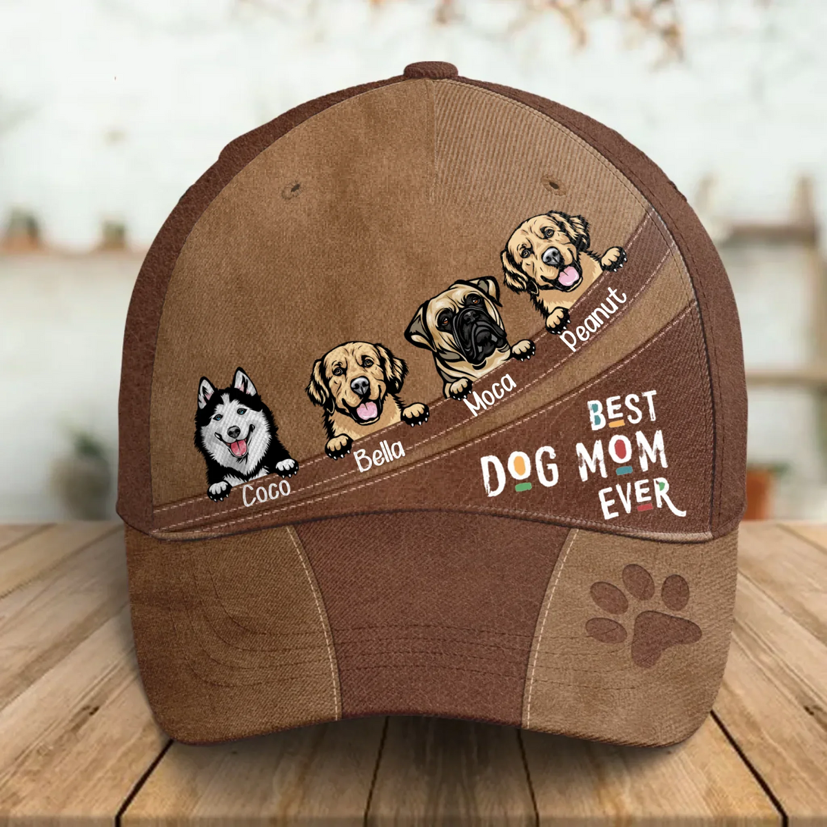 Personalized Dog Mom Classic Cap - Gift Idea for for Dog Lovers -  Best Dog Mom Ever