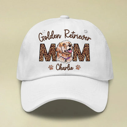 Personalized Dog Mom/ Dog Dad Embroidery Cap - Mother's Day/ Father's Day Gift For Dog Lover