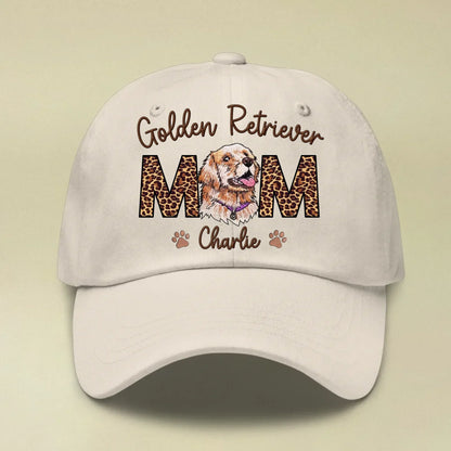 Personalized Dog Mom/ Dog Dad Embroidery Cap - Mother's Day/ Father's Day Gift For Dog Lover