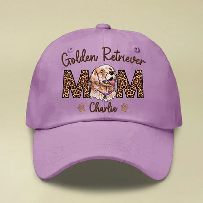 Personalized Dog Mom/ Dog Dad Embroidery Cap - Mother's Day/ Father's Day Gift For Dog Lover