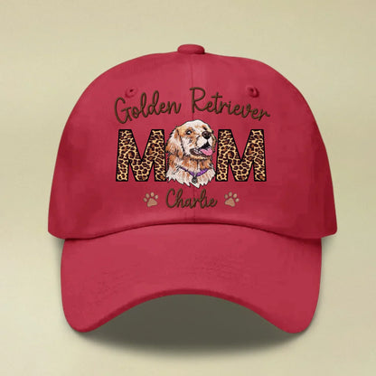 Personalized Dog Mom/ Dog Dad Embroidery Cap - Mother's Day/ Father's Day Gift For Dog Lover