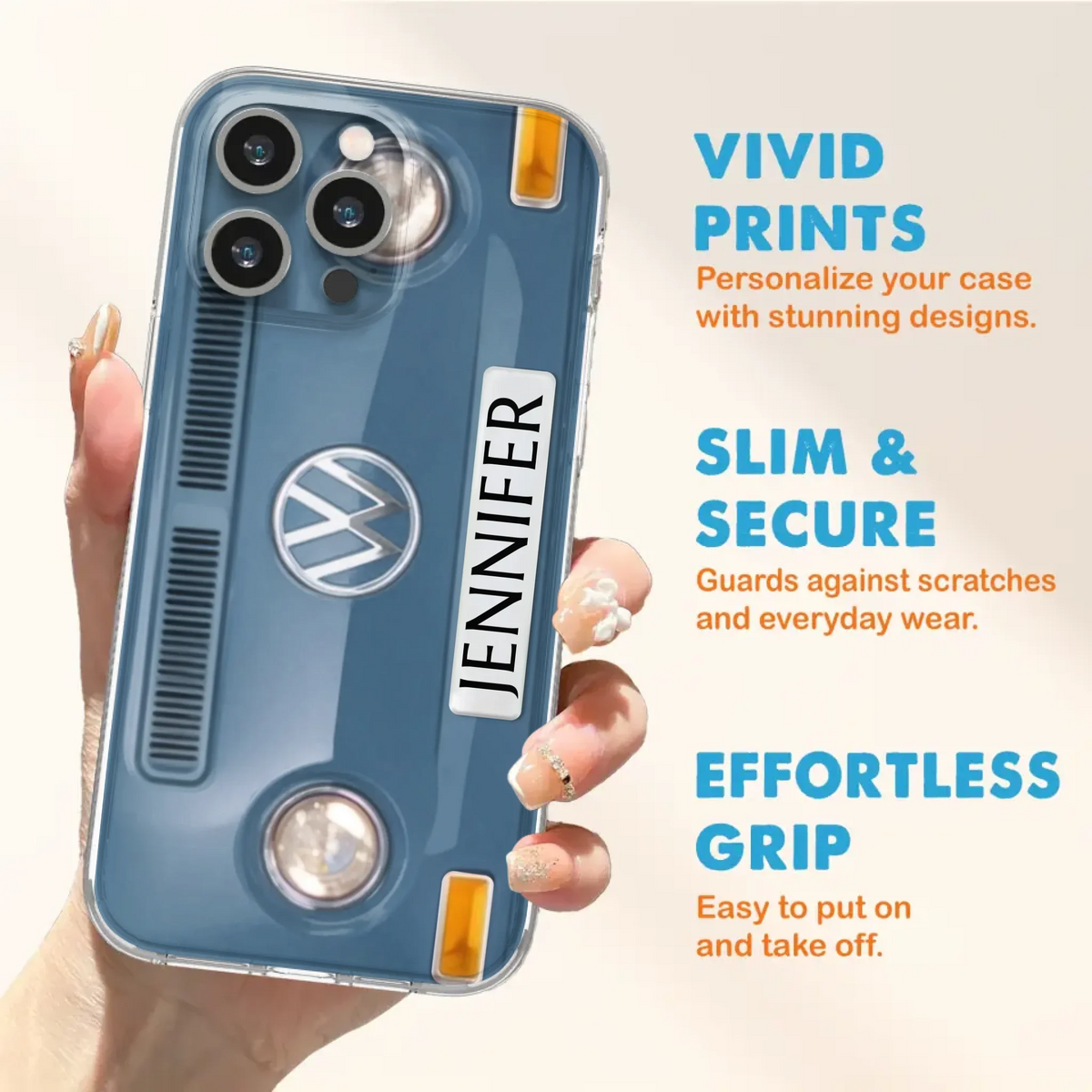Custom Personalized Car Phone Case - Gift Idea For Car Owner - Case For iPhone/ Samsung