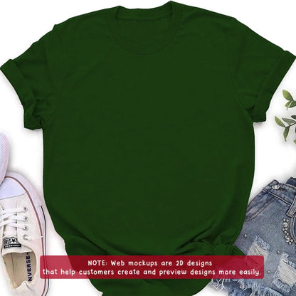 Personalized Spicy Couple Girlfriend Portrait Embroidered T-Shirt - Gift Idea For Boyfriend/ Husband