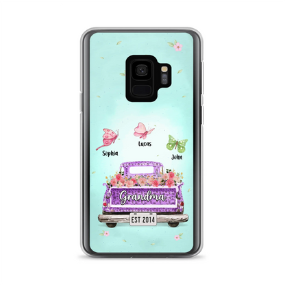 Custom Personalized Grandma Phone Case - Gift Idea For Grandma/ Mom - Case For iPhone/ Samsung