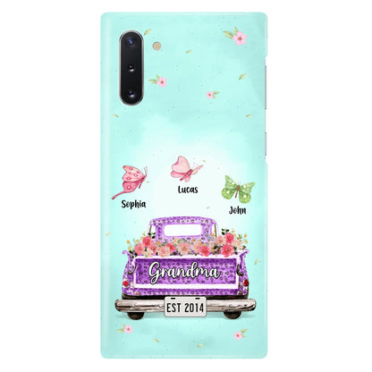 Custom Personalized Grandma Phone Case - Gift Idea For Grandma/ Mom - Case For iPhone/ Samsung