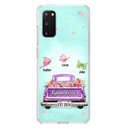 Custom Personalized Grandma Phone Case - Gift Idea For Grandma/ Mom - Case For iPhone/ Samsung