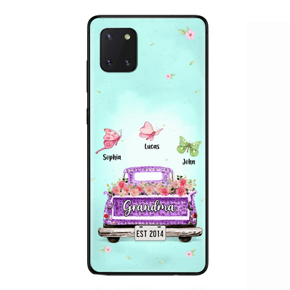 Custom Personalized Grandma Phone Case - Gift Idea For Grandma/ Mom - Case For iPhone/ Samsung