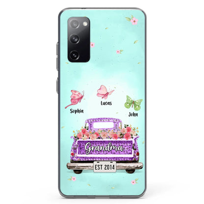 Custom Personalized Grandma Phone Case - Gift Idea For Grandma/ Mom - Case For iPhone/ Samsung