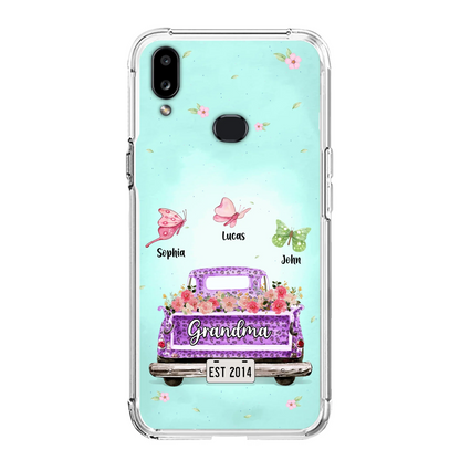 Custom Personalized Grandma Phone Case - Gift Idea For Grandma/ Mom - Case For iPhone/ Samsung