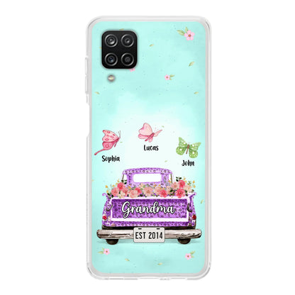 Custom Personalized Grandma Phone Case - Gift Idea For Grandma/ Mom - Case For iPhone/ Samsung