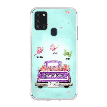 Custom Personalized Grandma Phone Case - Gift Idea For Grandma/ Mom - Case For iPhone/ Samsung