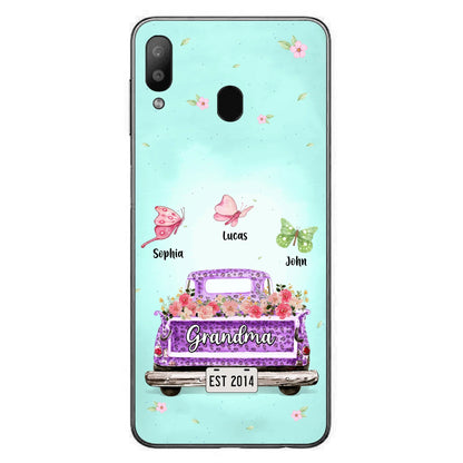 Custom Personalized Grandma Phone Case - Gift Idea For Grandma/ Mom - Case For iPhone/ Samsung