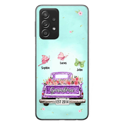Custom Personalized Grandma Phone Case - Gift Idea For Grandma/ Mom - Case For iPhone/ Samsung