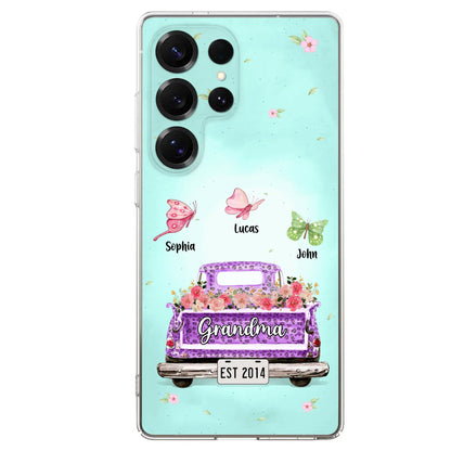 Custom Personalized Grandma Phone Case - Gift Idea For Grandma/ Mom - Case For iPhone/ Samsung