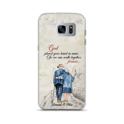 Personalized Old Couple Phone Case - Best Gift For Couple - Case For iPhone And Samsung