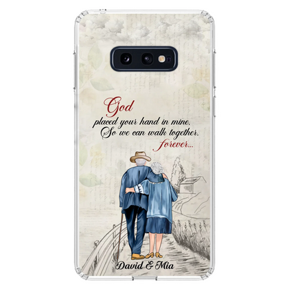 Personalized Old Couple Phone Case - Best Gift For Couple - Case For iPhone And Samsung