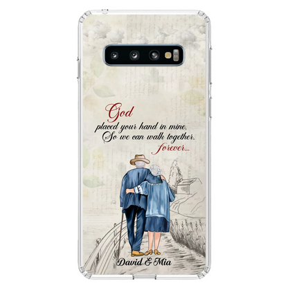 Personalized Old Couple Phone Case - Best Gift For Couple - Case For iPhone And Samsung