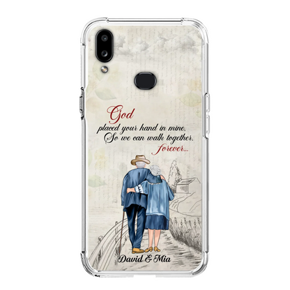 Personalized Old Couple Phone Case - Best Gift For Couple - Case For iPhone And Samsung