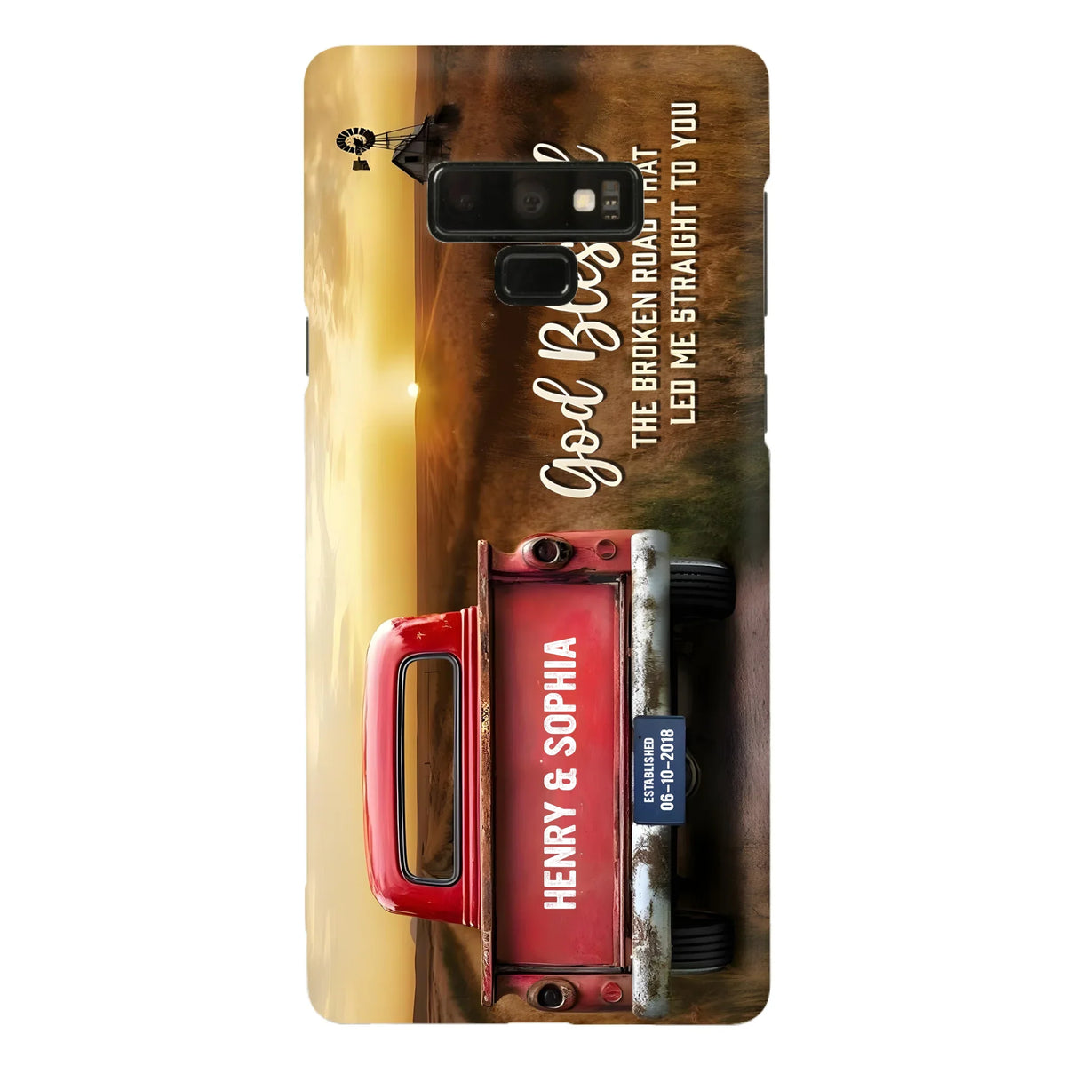 Custom Personalized Phone Case - Gift Idea For Couple - Case For iPhone/Samsung