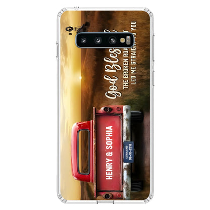 Custom Personalized Phone Case - Gift Idea For Couple - Case For iPhone/Samsung