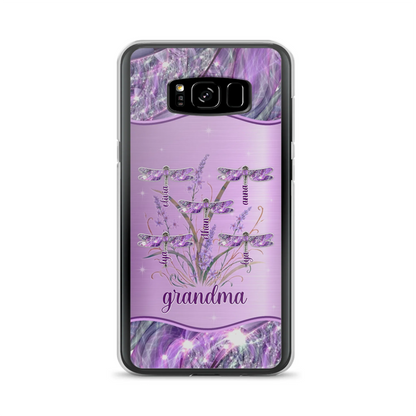 Custom Personalized Grandma Phone Case - Gift Idea For Grandma/ Mom - Case For iPhone/ Samsung