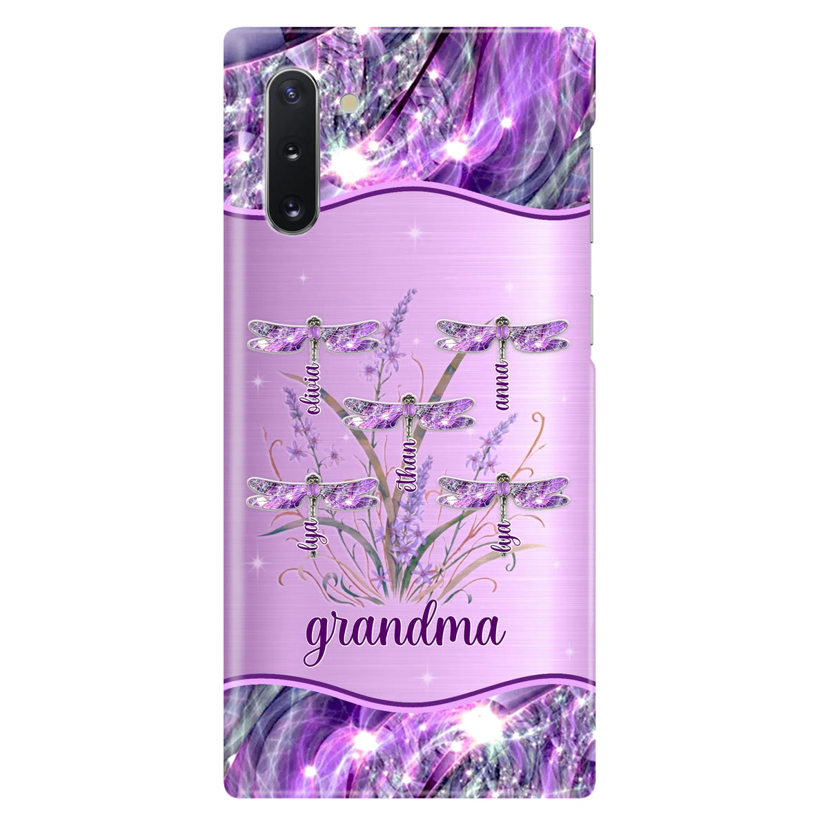 Custom Personalized Grandma Phone Case - Gift Idea For Grandma/ Mom - Case For iPhone/ Samsung
